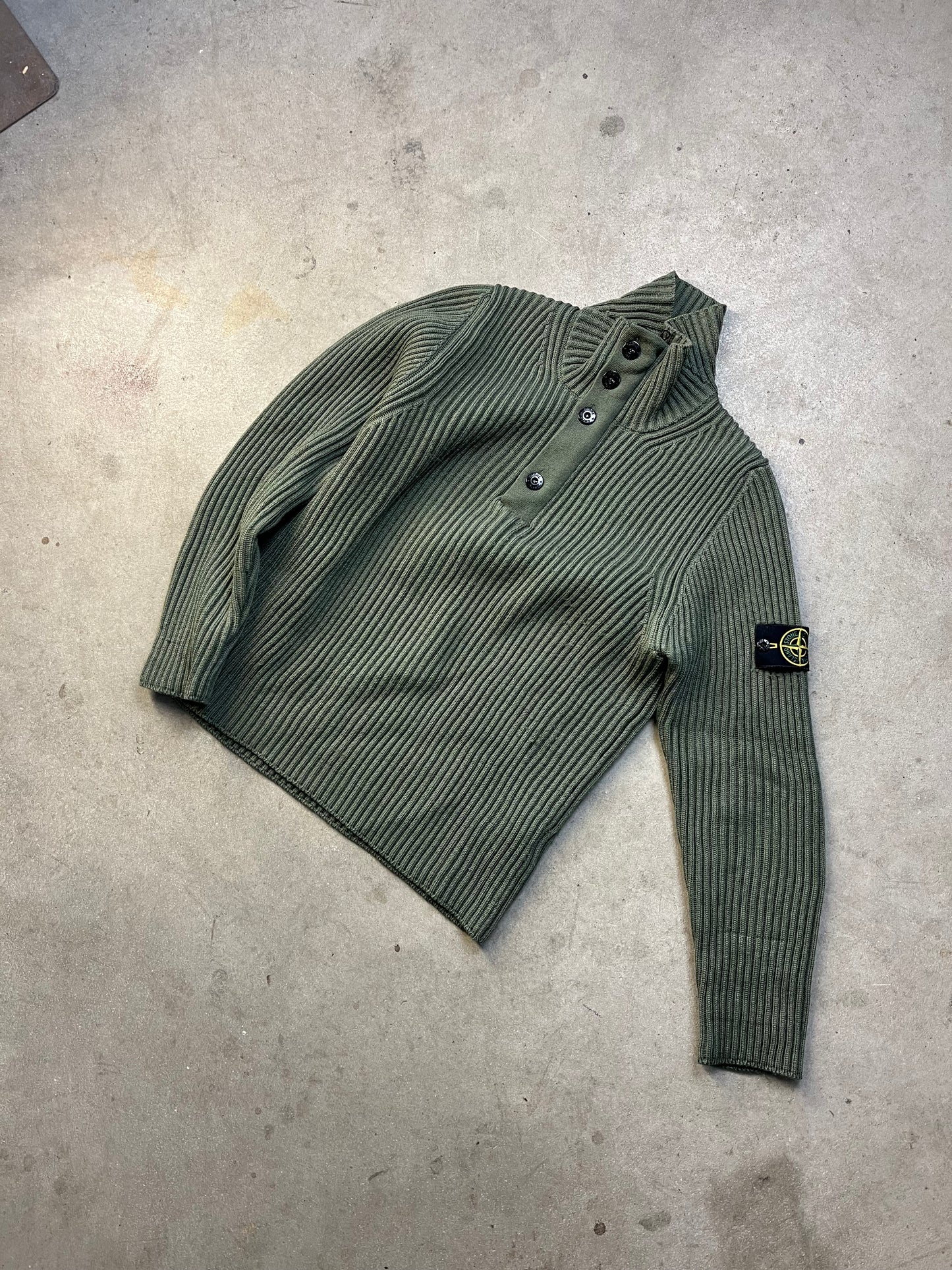 Vintage stone island half zip