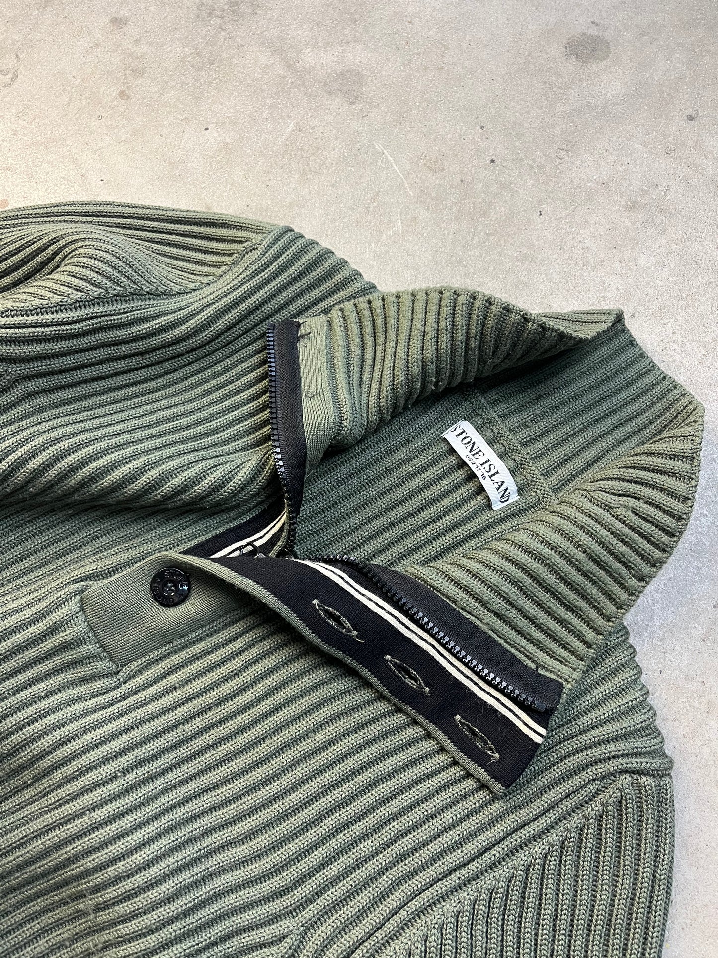 Vintage stone island half zip