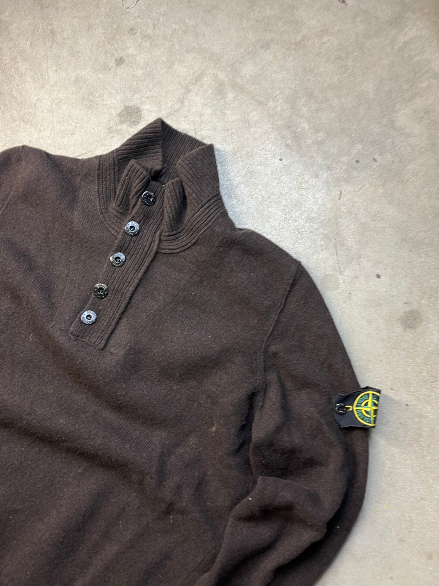 Vintage stone island hoodie zip