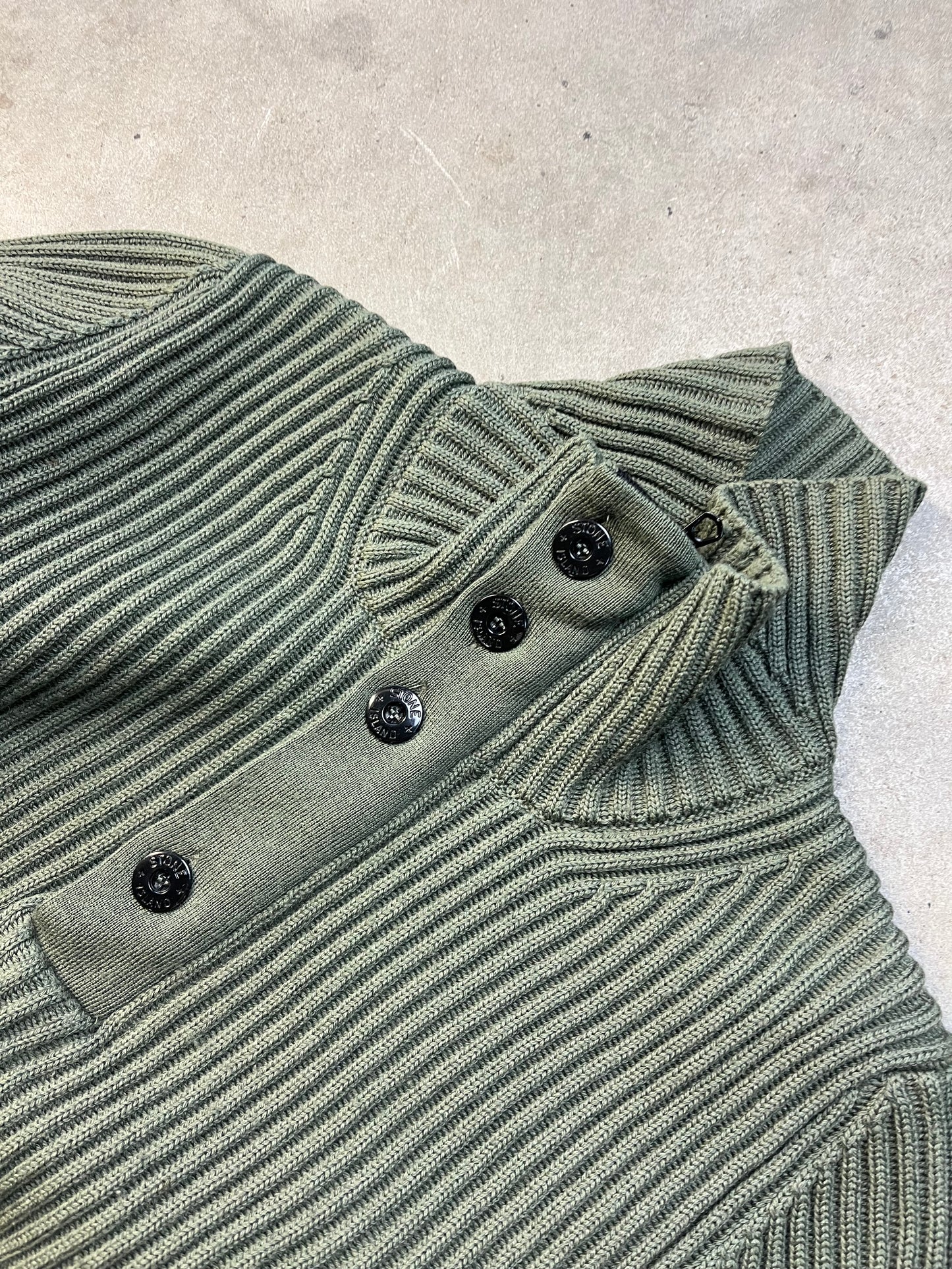 Vintage stone island half zip