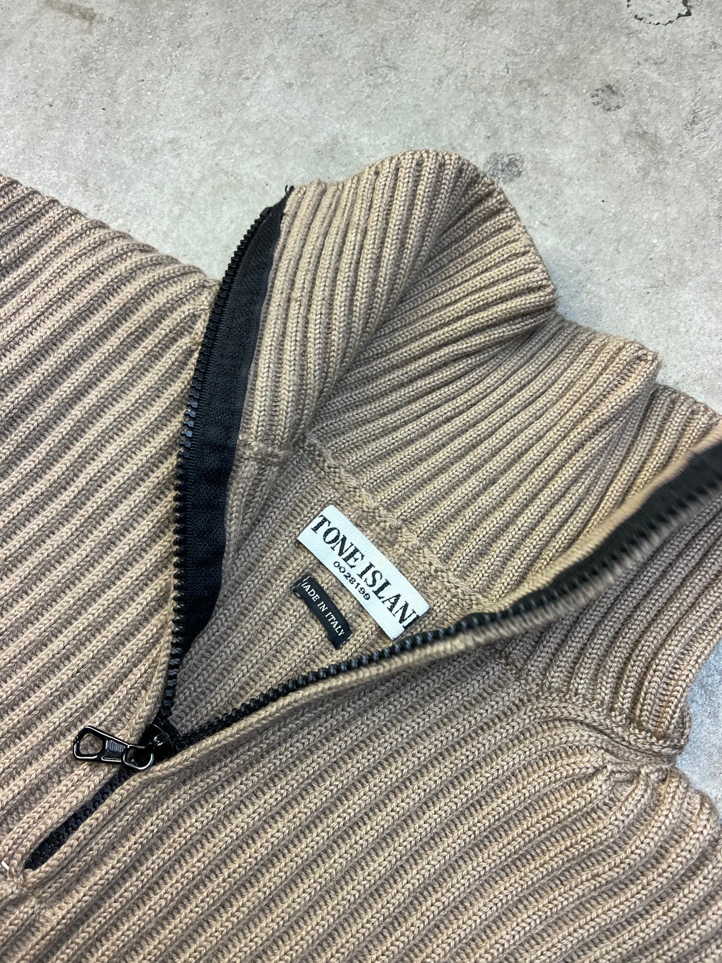 Vintage stone island hoodie zip
