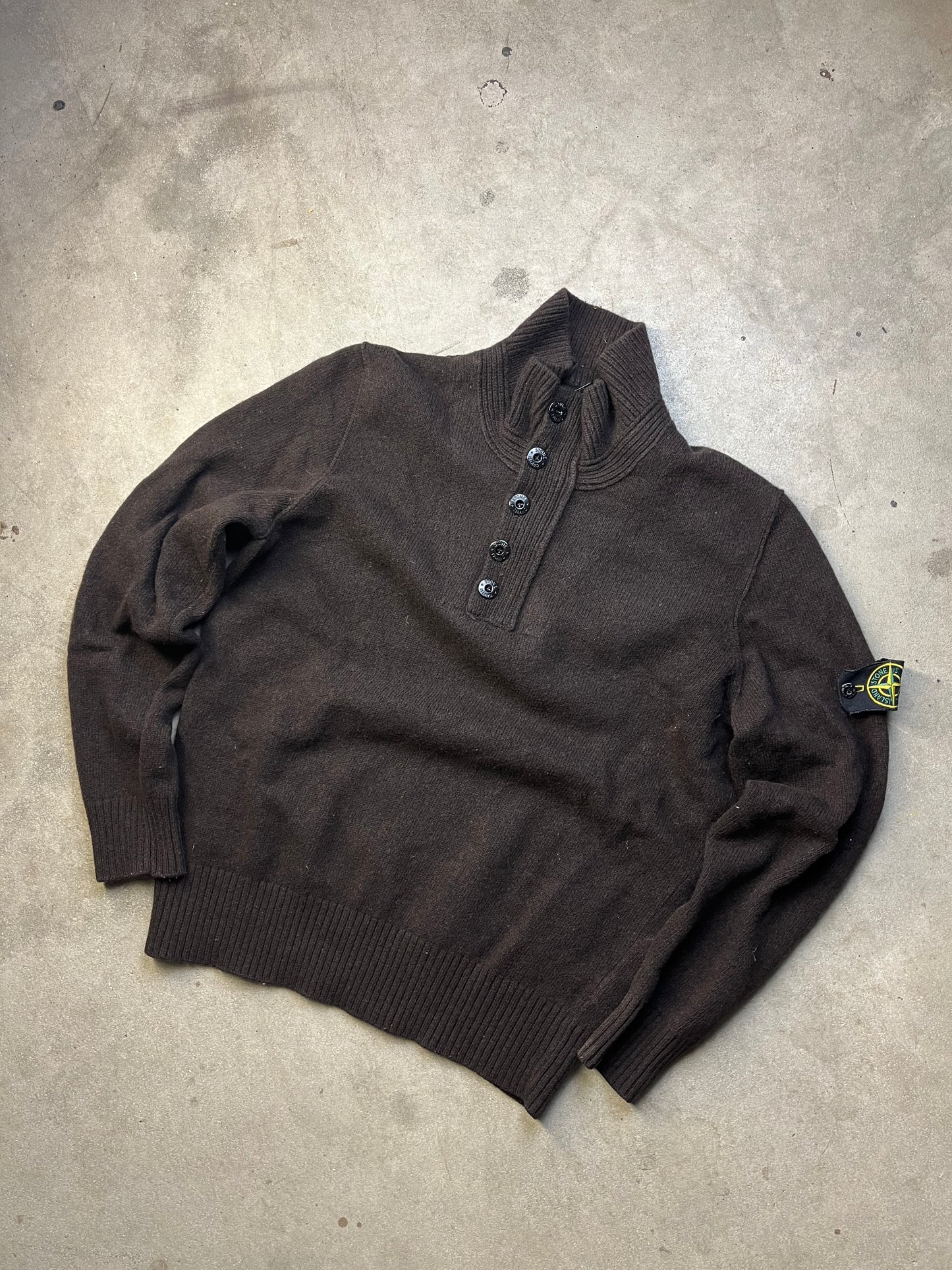 Vintage stone island hoodie zip