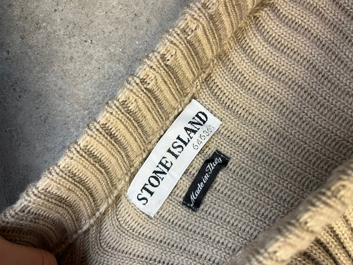 vintage stone island pullover