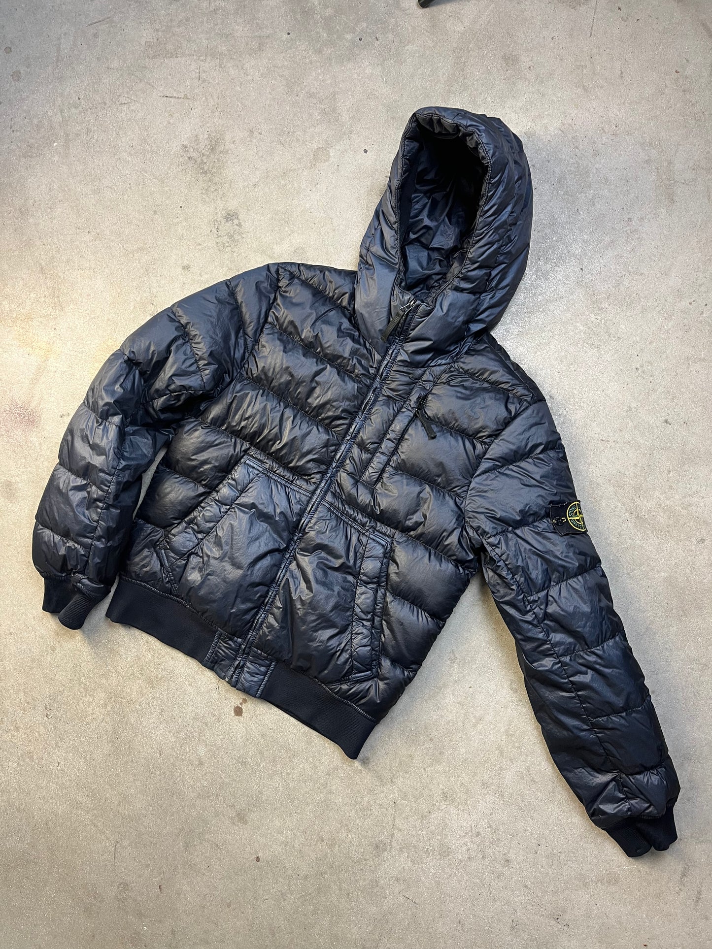 stone island down jacket puffer